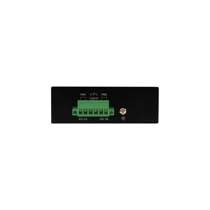 LevelOne switch industriale Fast Ethernet PoE 8 porte, 4 uscite PoE, 802.3at/af PoE, 126W, da -40°C a 75°C