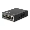 Switch convertitore di media Gigabit LevelOne da RJ45 a SFP, 2 x SFP, 1 x RJ45