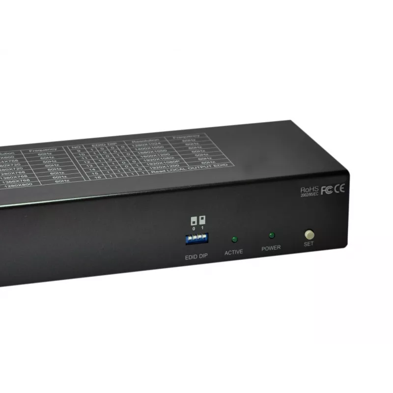 LevelOne trasmettitore HDMI su Cat.5, 300 m, 8 uscite canali
