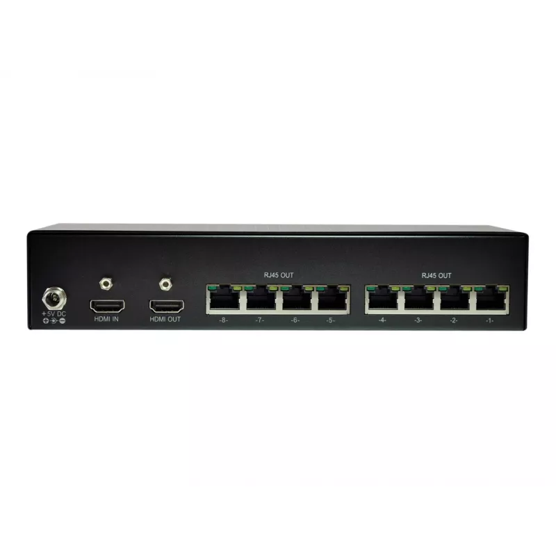 LevelOne trasmettitore HDMI su Cat.5, 300 m, 8 uscite canali