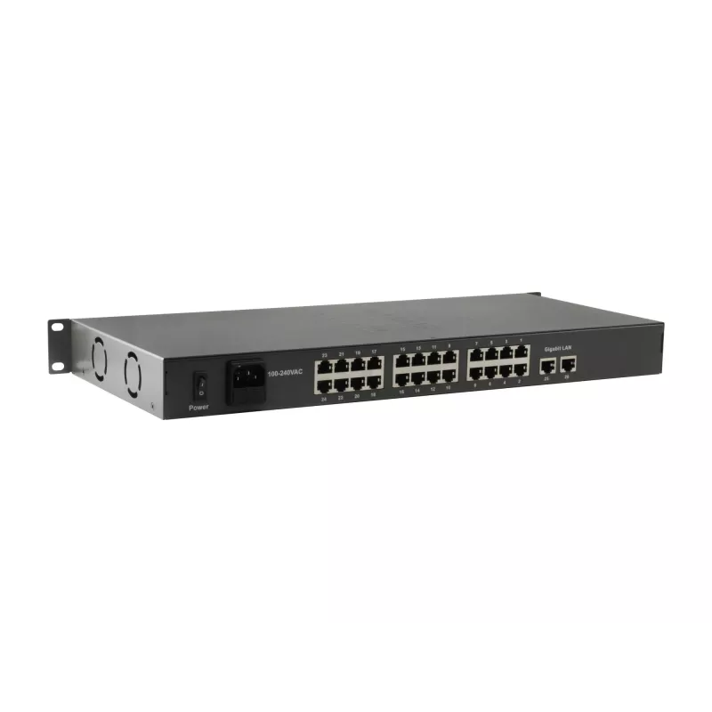 Switch non gestito LevelOne FGP-2601W150 26 porte Fast Ethernet PoE