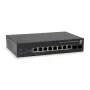 Switch PoE Gigabit Web Smart LevelOne 10 porte, 8 uscite PoE, 2 x Gigabit SFP, 70W