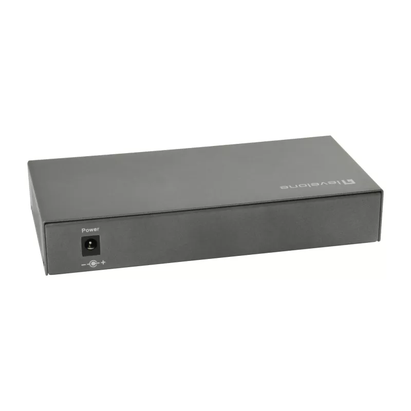 Switch PoE Gigabit LevelOne 8 porte, 802.3at/af PoE, 120W