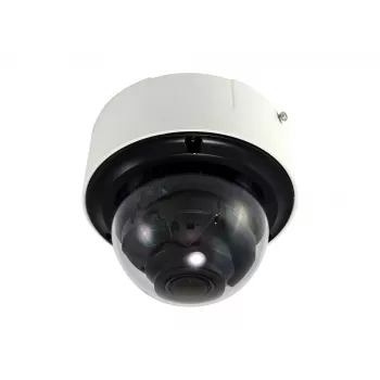 Telecamera IP di rete LevelOne GEMINI Fixed Dome, 2 megapixel, H.265, 60 fps HFR, zoom ottico 4,3x, LED IR, interno/esterno