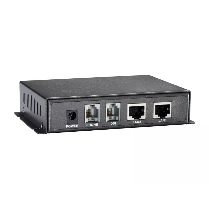 Convertitore di media di rete LevelOne VDS-1201 100 Mbit/s nero