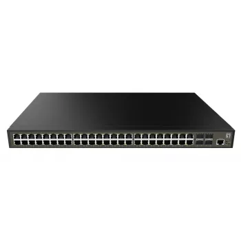 Switch di rete LevelOne GEL-5271 gestito L2+ Gigabit Ethernet (10/100/1000) 1U nero