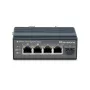 Switch industriale LevelOne 5 porte Gigabit, guida DIN, da -30 °C a 65 °C