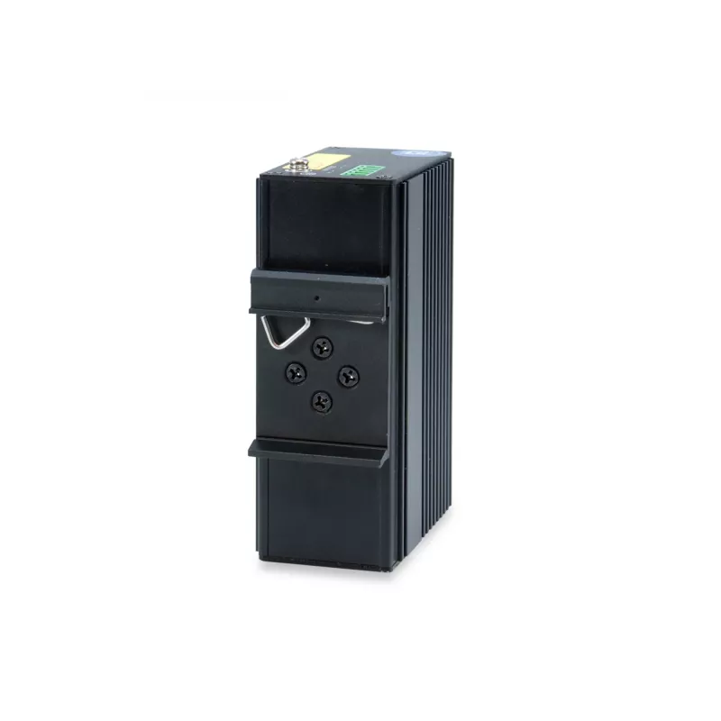 Switch industriale LevelOne 5 porte Gigabit, guida DIN, da -30 °C a 65 °C