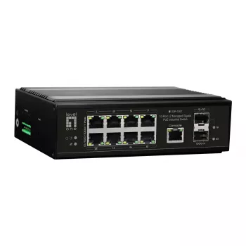 Switch di rete LevelOne IGP-1061 gestito L2 Gigabit Ethernet (10/100/1000) Power over Ethernet (PoE) nero