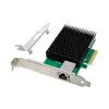 Scheda di rete LevelOne 10 Gigabit PCIe x4, 1 x RJ45, interna, cablata, PCI Express, Ethernet, 10000 Mbit/s, verde