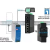Switch gestito LevelOne Hilbert 6 porte industriale Gigabit Smart Lite