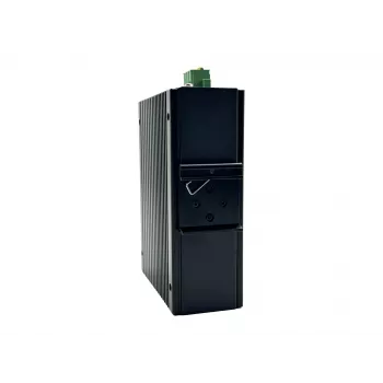 LevelOne Switch industriale gestito L2 Plus Gigabit a 10 porte, 8x 1GbE RJ45, 2x 1/2.5GbE SFP, guida DIN, da -40°C a 75°C