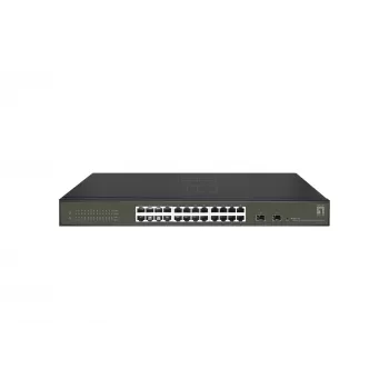 LevelOne Hilbert switch Smart Lite Gigabit a 26 porte, 24 x Gigabit RJ45, 2 x Gigabit SFP