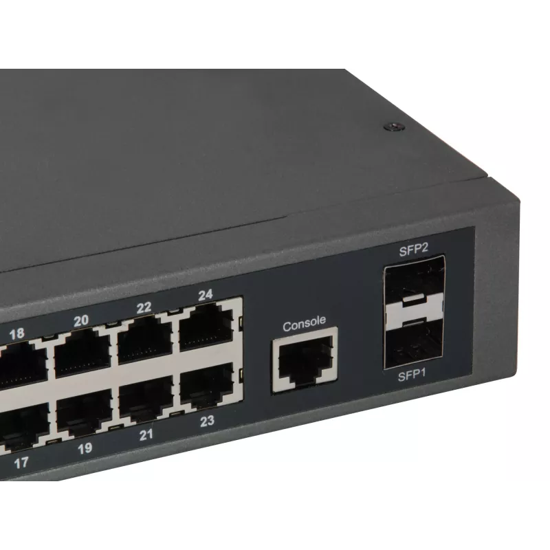 LevelOne GEP-2652 switch di rete gestito L2 Gigabit Ethernet (10/100/1000) Power over Ethernet (PoE) grigio
