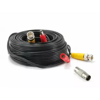 LevelOne CAS-5018 cavo coassiale 18 m BNC DC nero