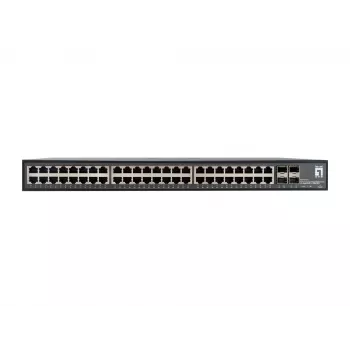 LevelOne GTU-5211 switch di rete non gestito Gigabit Ethernet (10/100/1000) nero
