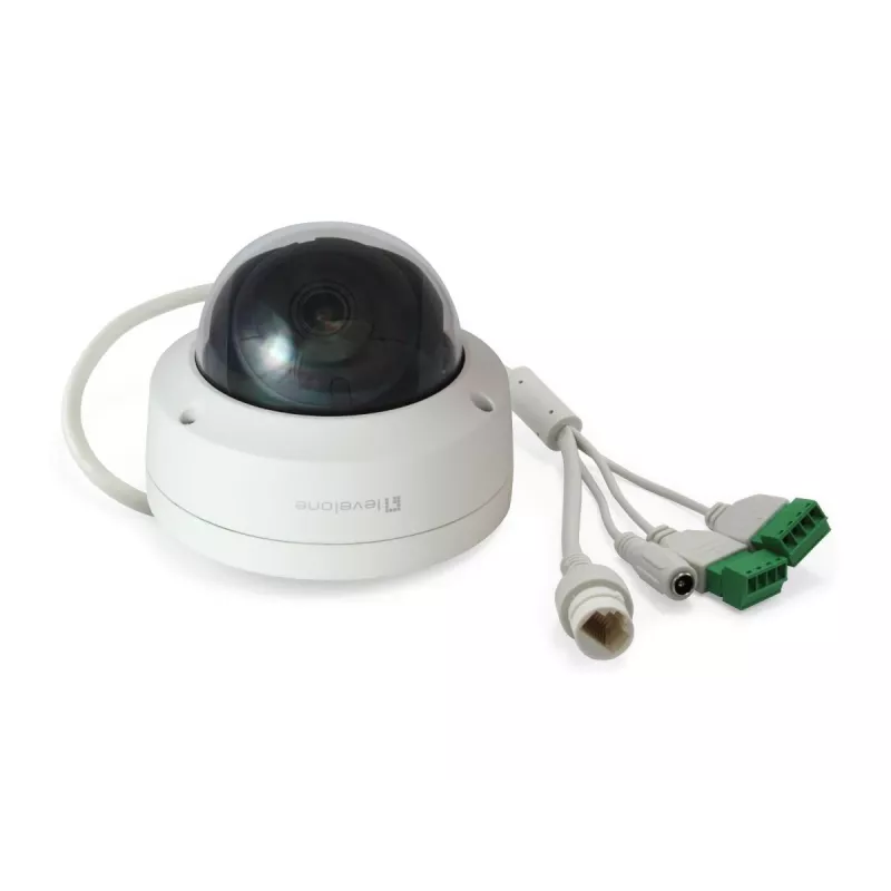 LevelOne GEMINI telecamera IP Fixed Dome, 6 megapixel, H.265, 802.3af PoE, interno/esterno