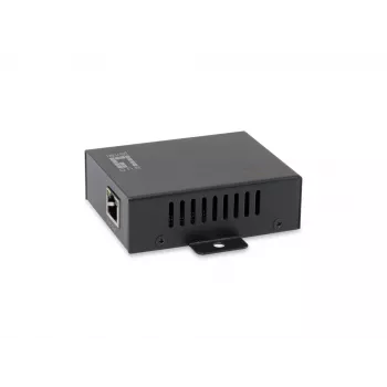 LevelOne ripetitore PoE Gigabit RJ-45 a 1 porta, IEEE 802.3, IEEE 802.3af, IEEE 802.3at, IEEE 802.3u, IEEE 802.3x, nero, 100 m, RoHS, UKCA, CE, 0 - 40 °C, 0 - 90%