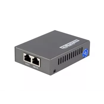 LevelOne splitter Gigabit PoE, 802.3at/af PoE, uscita 5-12V DC