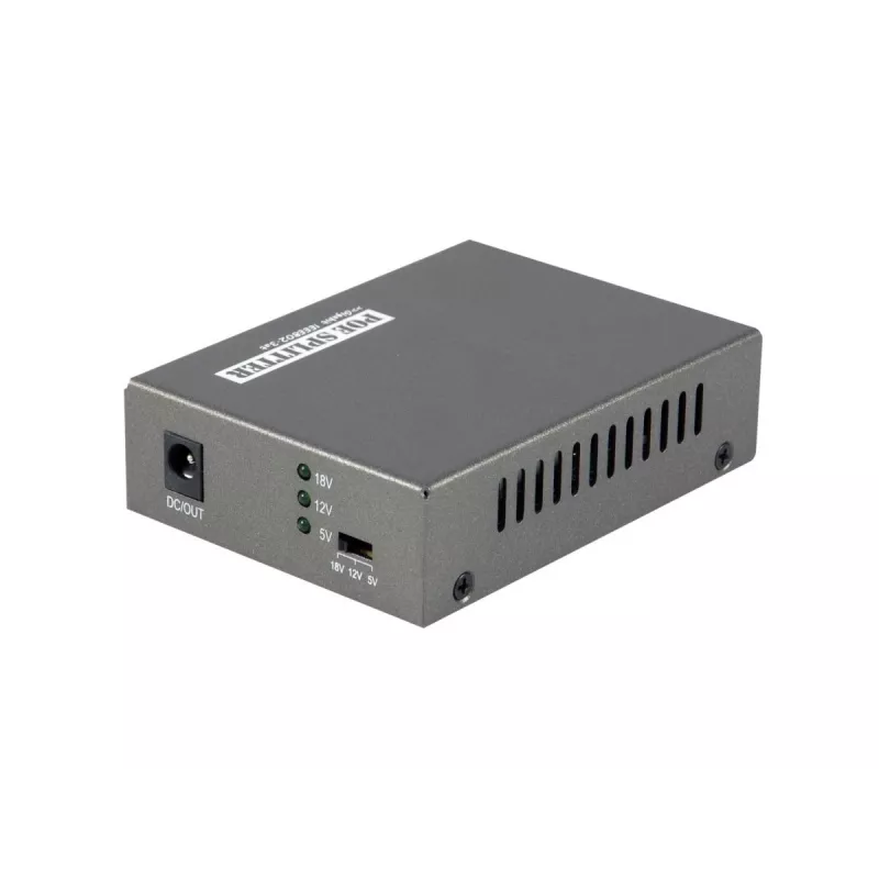 LevelOne splitter Gigabit PoE, 802.3at/af PoE, uscita 5-12V DC