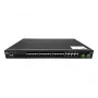 LevelOne switch industriale in fibra gestito L2 Plus Gigabit a 28 porte, 4x 1,25/2,5GbE SFP, 16x 1,25GbE SFP, 8x Gigabit SFP/RJ45 Combo, alimentazione ridondante, da -40°C a 80°C