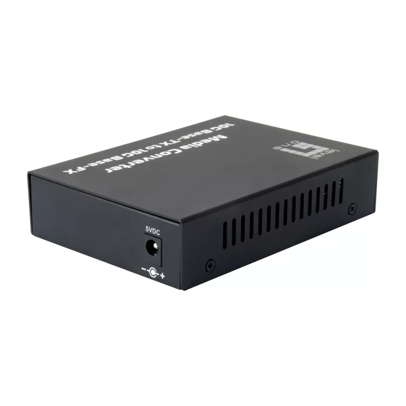 LevelOne GVT-0500 convertitore di media di rete 10000 Mbit/s nero