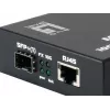 LevelOne GVT-0500 convertitore di media di rete 10000 Mbit/s nero