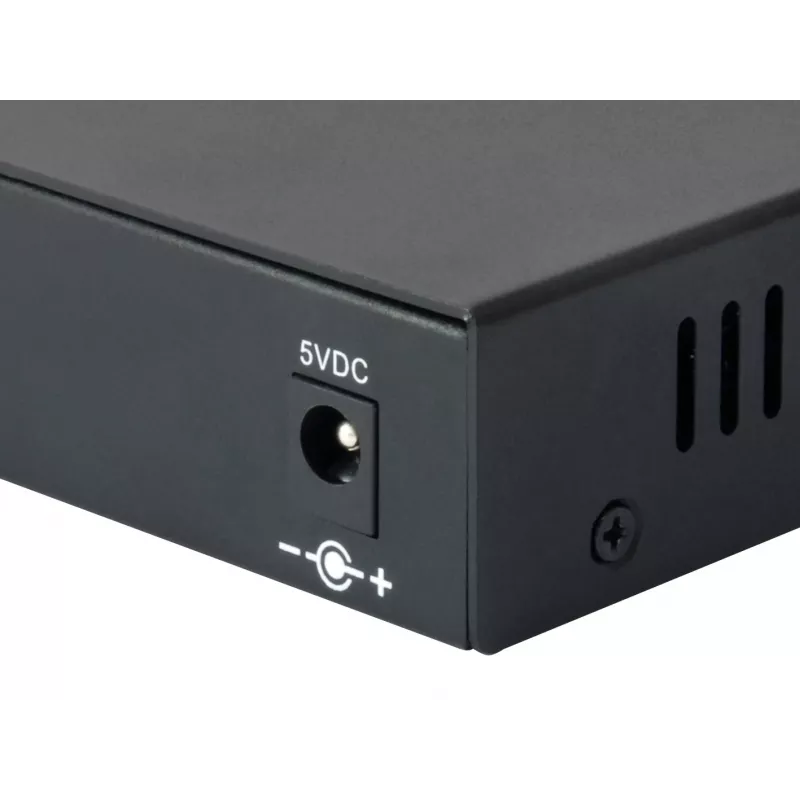 LevelOne GVT-0500 convertitore di media di rete 10000 Mbit/s nero