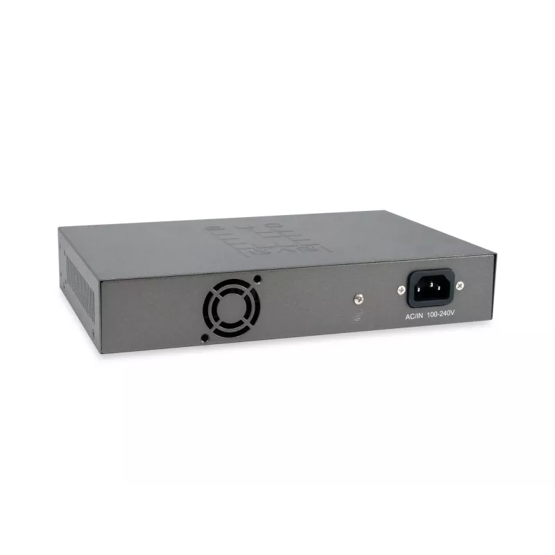 LevelOne GEP-1221 switch di rete non gestito Gigabit Ethernet (10/100/1000) Power over Ethernet (PoE) nero