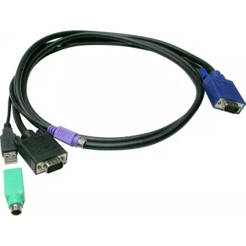 Cavo KVM LevelOne 3,0 m per KVM-3208/KVM-3216