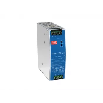 Alimentatore industriale LevelOne 24V DC POW-2442 120W guida DIN -20 a +70 °C