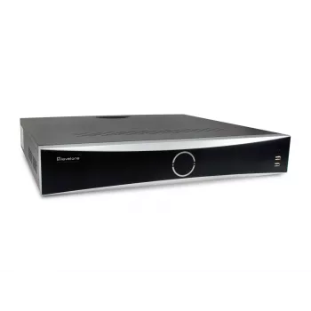 Videoregistratore di rete LEVELONE NVR-0411 — 32 canali, 4096×2160 max, 10 TB SATA, PoE 16 W/porta, 17x RJ-45, USB 2x2