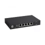 Switch 5 porte unmanaged 2.5G Ethernet LEVELONE GEU-0525 — 5× 2.5G RJ-45, unmanaged, switching 25 Gbit/s, montaggio a parete