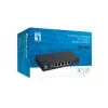 Switch 5 porte unmanaged 2.5G Ethernet LEVELONE GEU-0525 — 5× 2.5G RJ-45, unmanaged, switching 25 Gbit/s, montaggio a parete