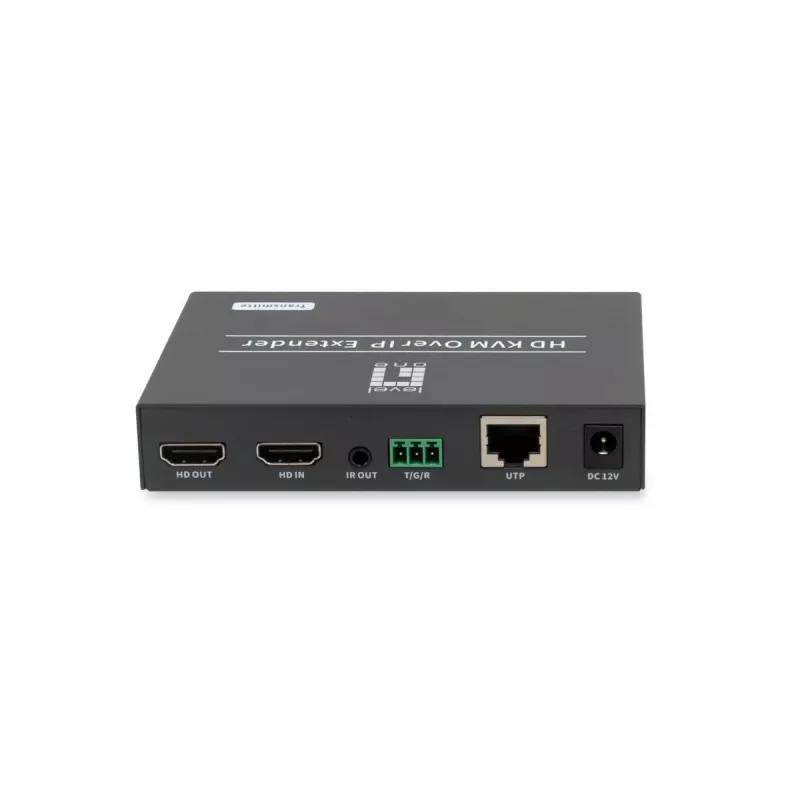 Trasmettitore AV LEVELONE HVE-6701T — HDMI 1.3b, fino a 1920×1080, Cat5e/Cat6/Cat7, Mini-USB, 12 V DC