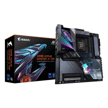 Scheda madre GIGABYTE Z890 AORUS MASTER AI TOP, Intel LGA 1851, ATX