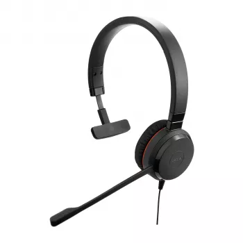 Jabra Evolve 20 SE Headset con filo fascia ufficio/call center USB Type-C / USB Type-A nero