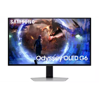 Samsung G60SD Monitor per computer 68,6 cm (27 pollici) 2560 x 1440 Pixel Quad HD OLED argento