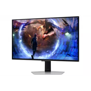 Samsung G60SD Monitor per computer 68,6 cm (27 pollici) 2560 x 1440 Pixel Quad HD OLED argento