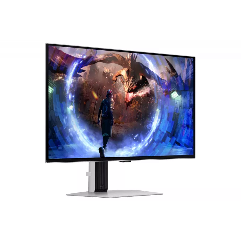 Samsung G60SD Monitor per computer 68,6 cm (27 pollici) 2560 x 1440 Pixel Quad HD OLED argento
