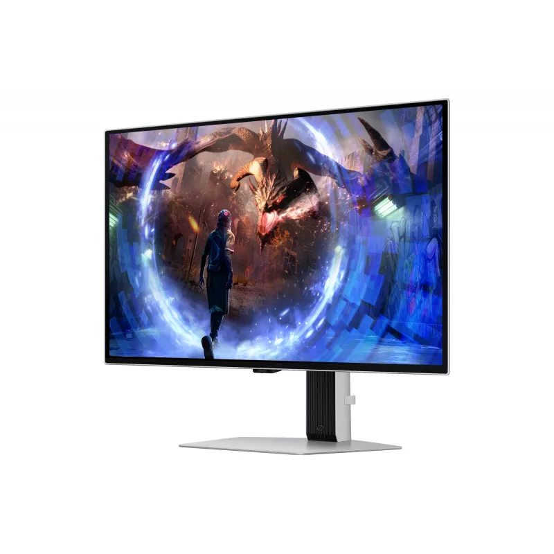 Samsung G60SD Monitor per computer 68,6 cm (27 pollici) 2560 x 1440 Pixel Quad HD OLED argento