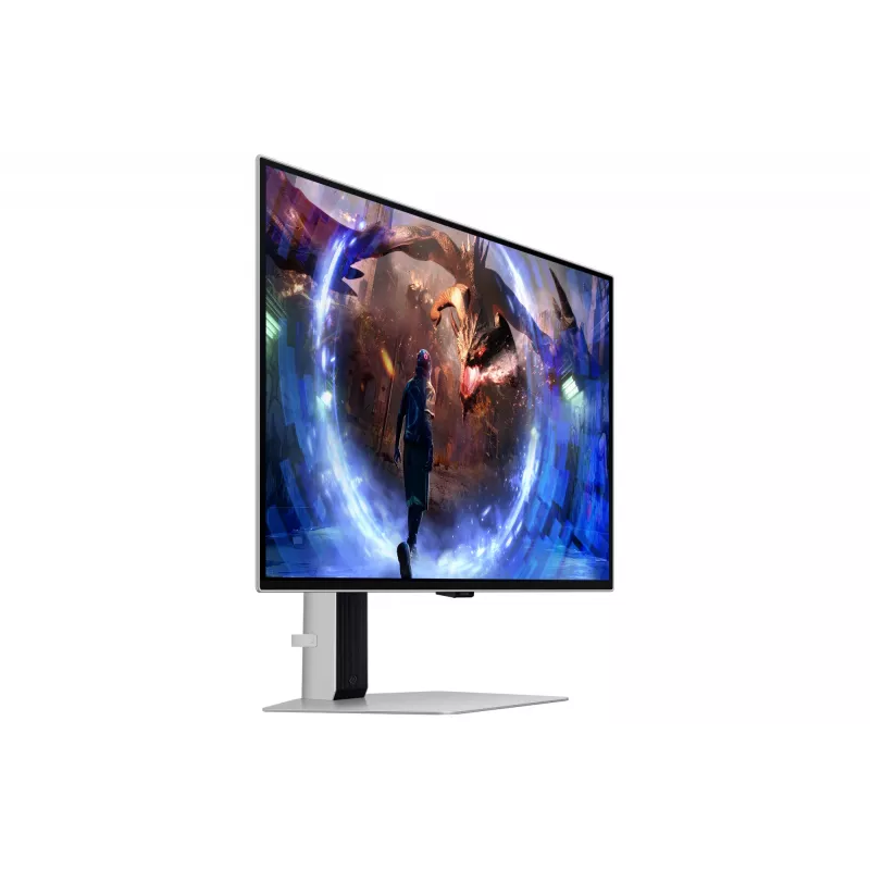 Samsung G60SD Monitor per computer 68,6 cm (27 pollici) 2560 x 1440 Pixel Quad HD OLED argento
