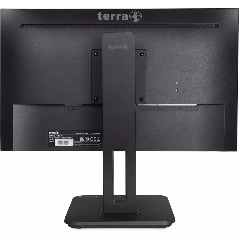 TERRA 3030238 Monitor per computer 60,5 cm (23,8 inch) 1920 x 1080 Pixel Full HD LED nero
