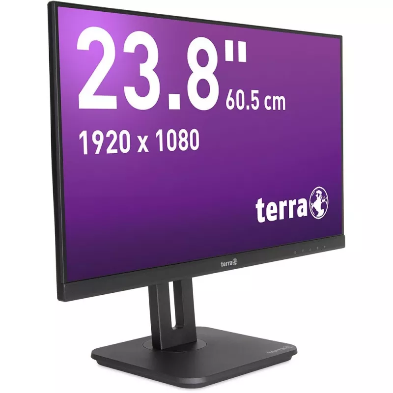 TERRA 3030238 Monitor per computer 60,5 cm (23,8 inch) 1920 x 1080 Pixel Full HD LED nero