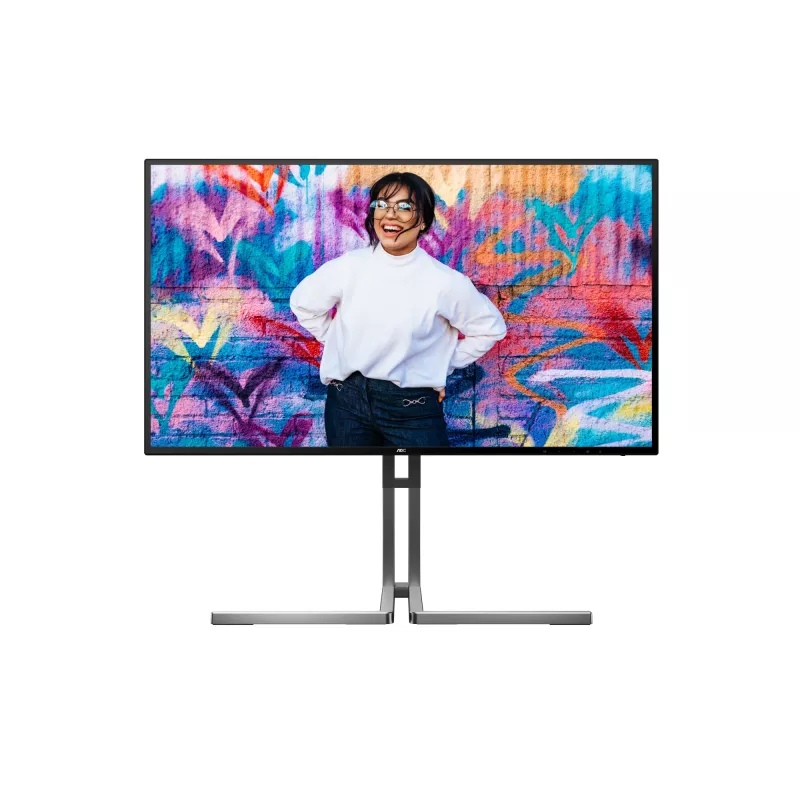 AOC U3 U27U3CV Monitor per computer 68,6 cm (27 inch) 3840 x 2160 Pixel 4K Ultra HD LCD nero