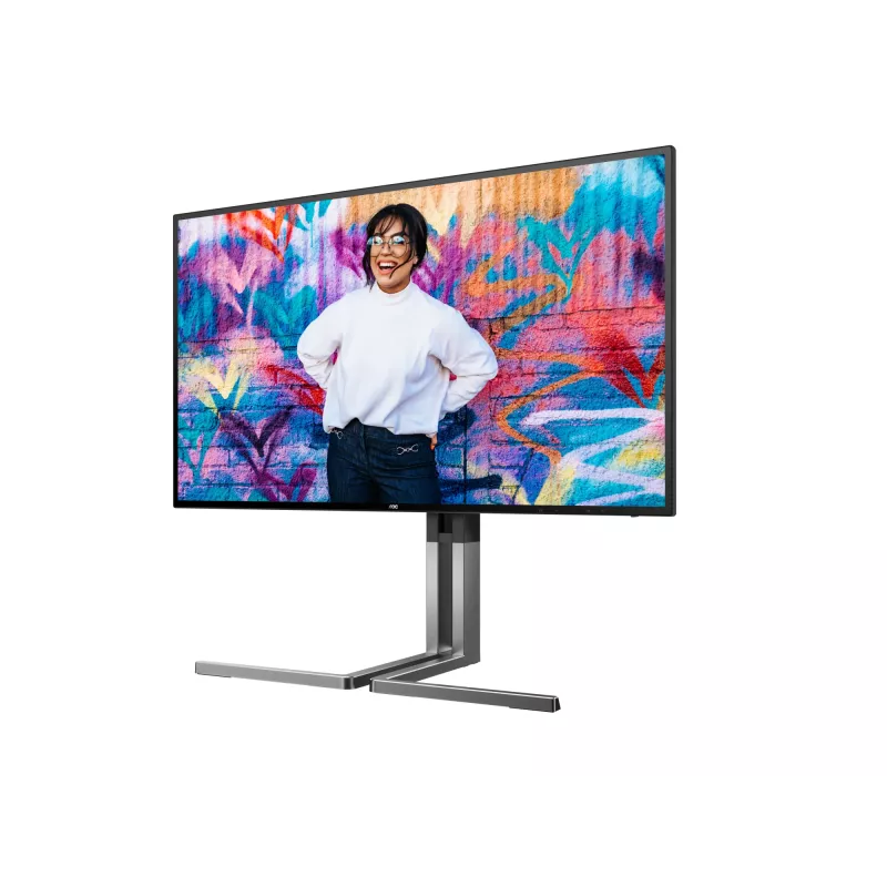 AOC U3 U27U3CV Monitor per computer 68,6 cm (27 inch) 3840 x 2160 Pixel 4K Ultra HD LCD nero