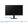 Samsung S27D604UAU Monitor per computer 68,6 cm (27 inch) 2560 x 1440 pixel Quad HD LED nero