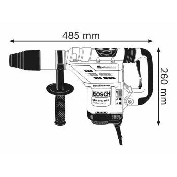 Bosch GBH 5-40 DCE Professional 1150 W 340 giri/min SDS Max