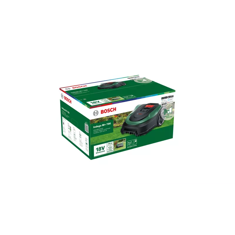Bosch Indego M+ 700 Robot tagliaerba batteria nero, verde