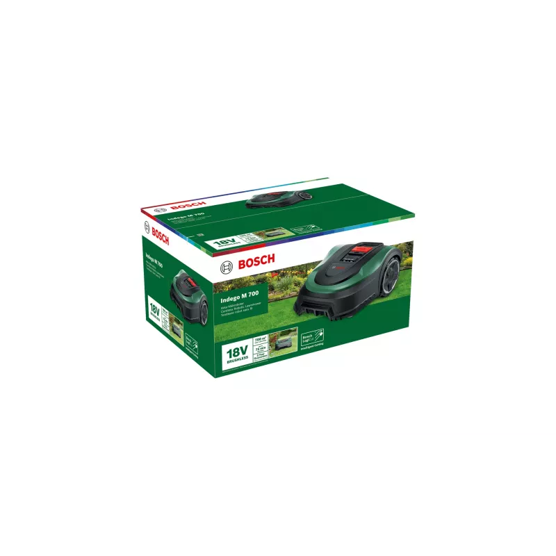 Bosch Indego M 700 Robot tagliaerba batteria nero, verde